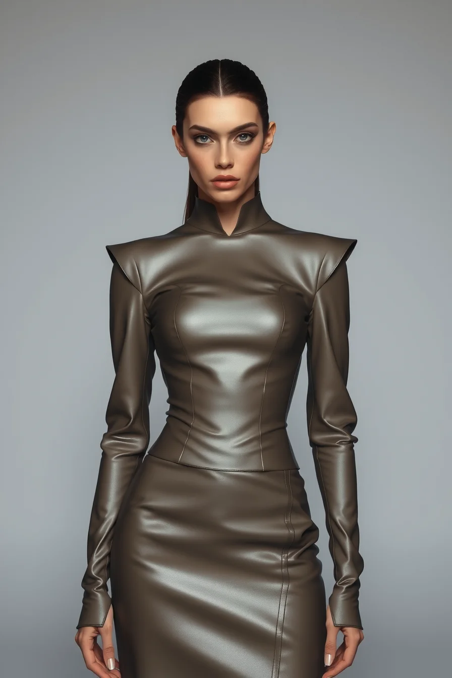 AI generated couture dress design concept by Ineesight AI fashion generator