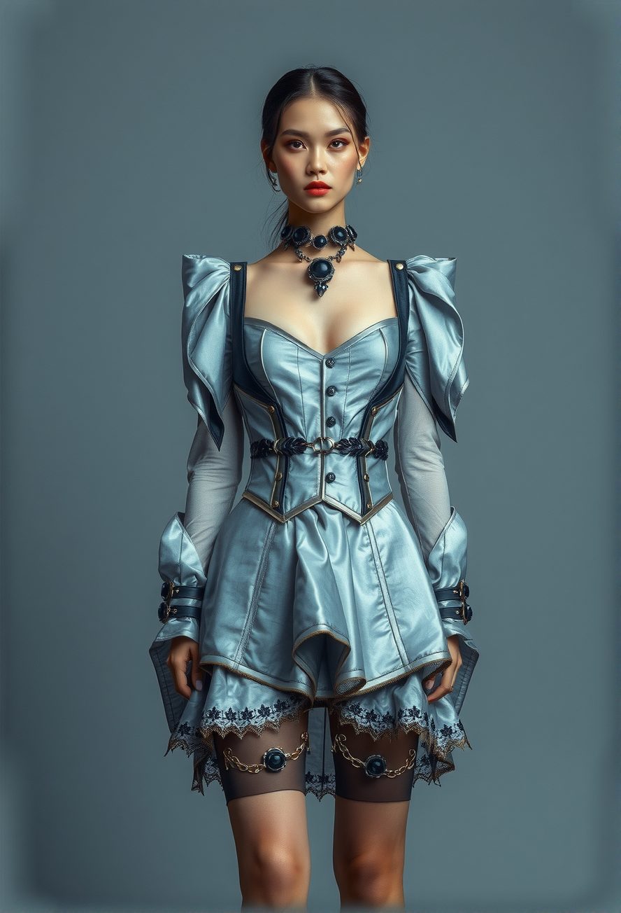 AI Fashion Design – Gothic & Dark Couture Design